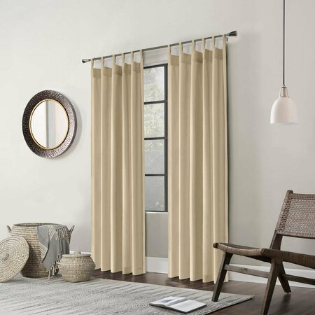 THERMALOGIC 40 x 63 in. Weathermate Topsions Curtain Panel, Khaki 72107-272-80-63-758